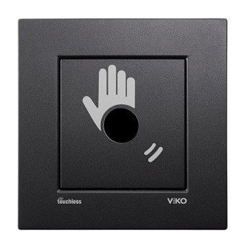 VİKO Touchless-SYH N/T Temazsız Anahtar [Siyah]