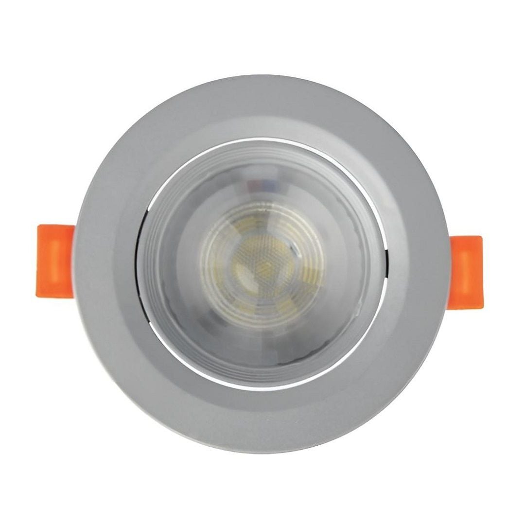 HOROZ 016-053-0005 5 Watt Sıva Altı Gümüş Yuvarlak LED Spot (PC Kasa)