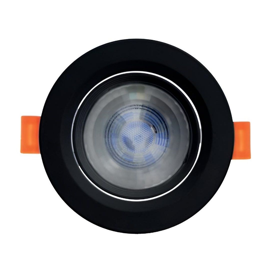 HOROZ 016-053-0005 5 Watt Sıva Altı Siyah Yuvarlak LED Spot (PC Kasa)
