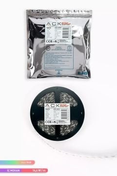 ACK AS01-00309 12 Volt 14.4 Watt/Metre RGB Şerit Led [5 Metre]