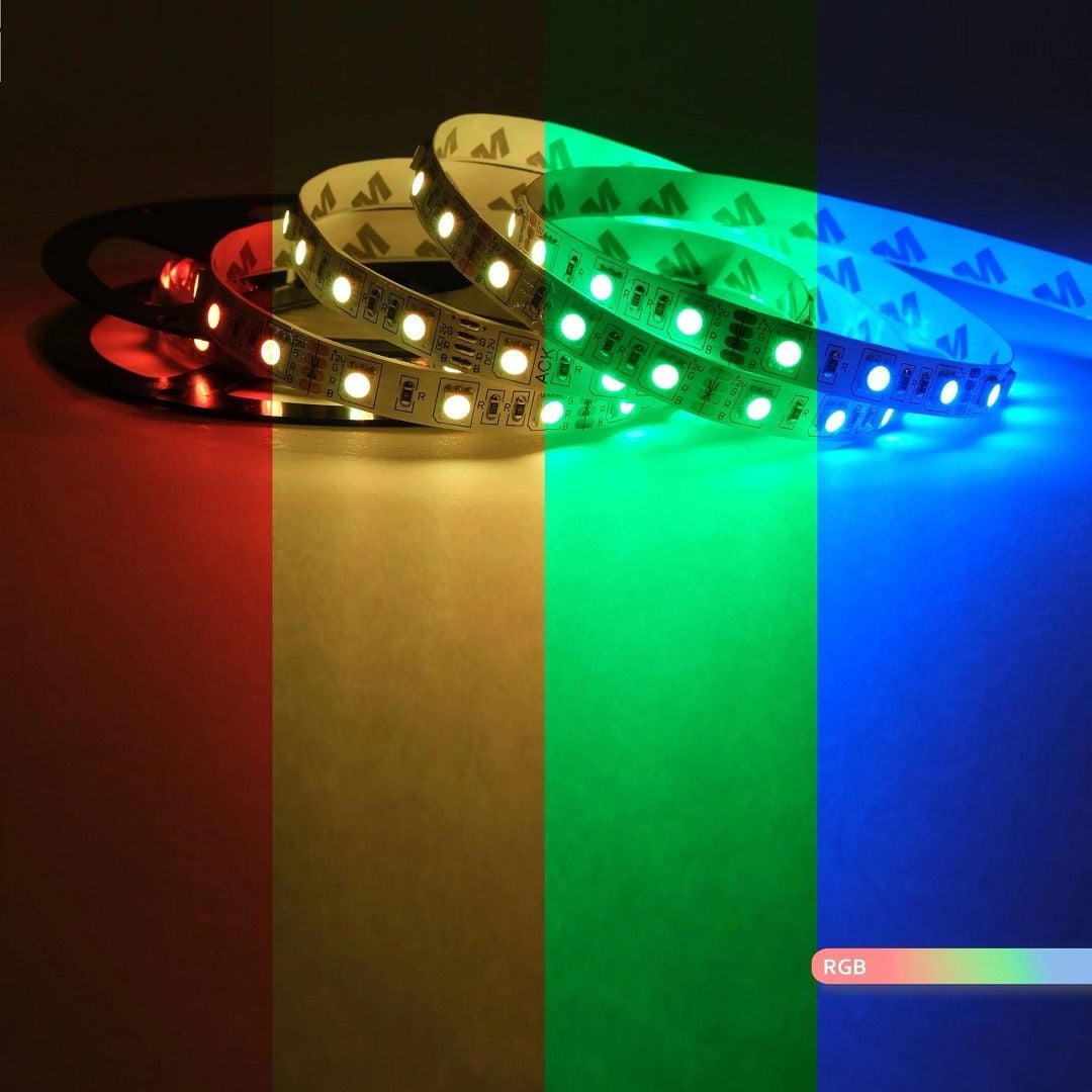 ACK AS01-00309 12 Volt 10 Watt/Metre RGB Şerit Led [5 Metre]