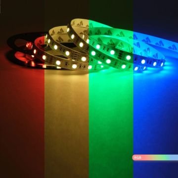 ACK AS01-00309 12 Volt 10 Watt/Metre RGB Şerit Led [5 Metre]