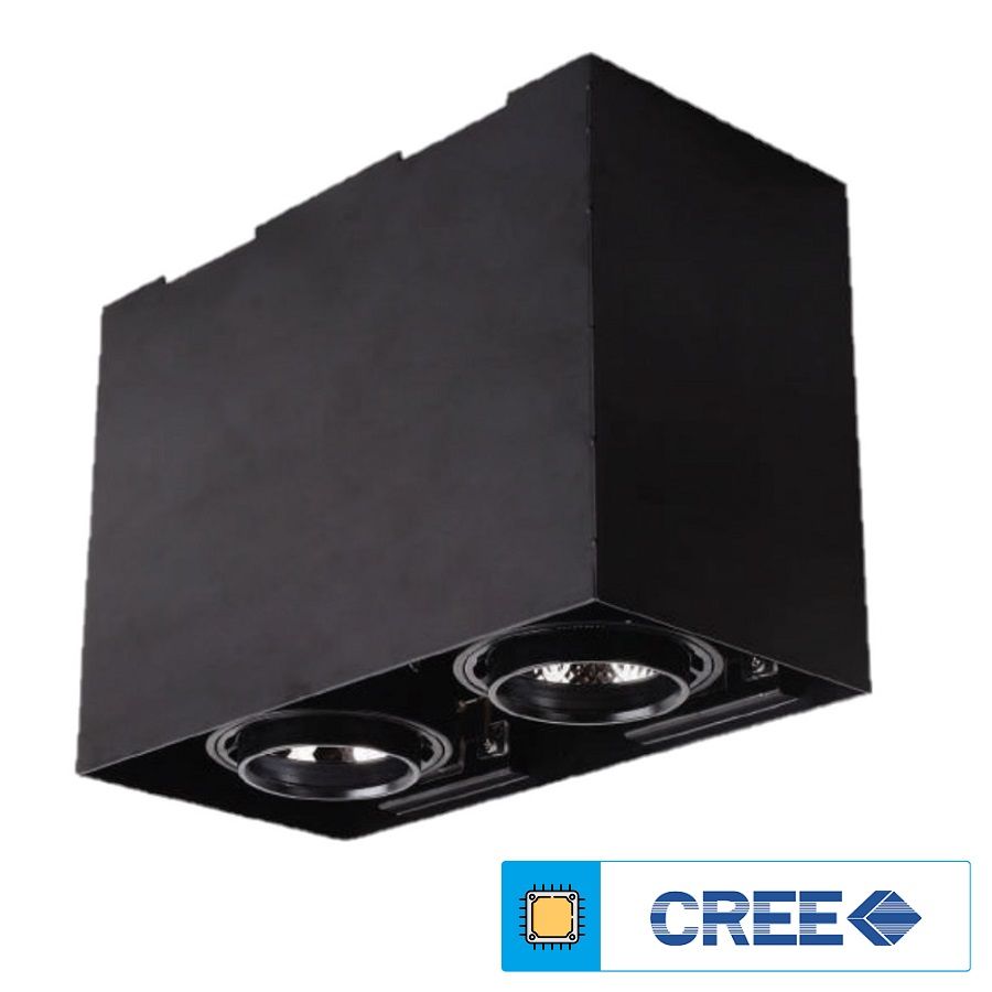 EGGE EGC-6230 2x30 Watt CREE LED Sıva Üstü Spot - Gün Işığı (3000K)