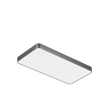 GOYA GY 8119-60x120 Siyah/Beyaz Kasa 193 Watt 60x120 cm Dikdörtgen Halka Sıva Üstü Lineer Armatür