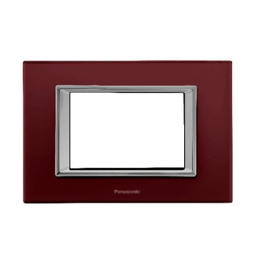 VİKO Ultima WVTF2843-5GC Tekli 3M Cam Çerçeve [Bordo]