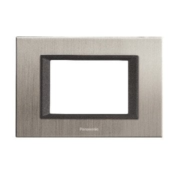 VİKO Ultima WVTF2843-5MI Tekli 3M Metalik Çerçeve [Inox]