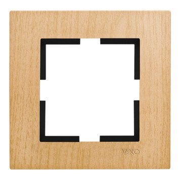 VİKO Novella 92191321 Tekli Çerçeve [Kayın]