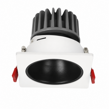 MOLLED MOL4081 Beyaz-Siyah 8 Watt Siyah Kasa Sıva Altı Kare LED Spot (SAMSUNG/OSRAM/PHILIPS LED & EAGLERISE/PHILIPS/LIFUD Driver)