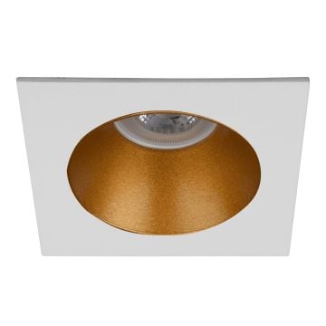 goldX ZE709-WG 12 Watt Sıva Altı Beyaz-Gold Kare LED Spot (SAMSUNG LED & EAGLERISE Driver)