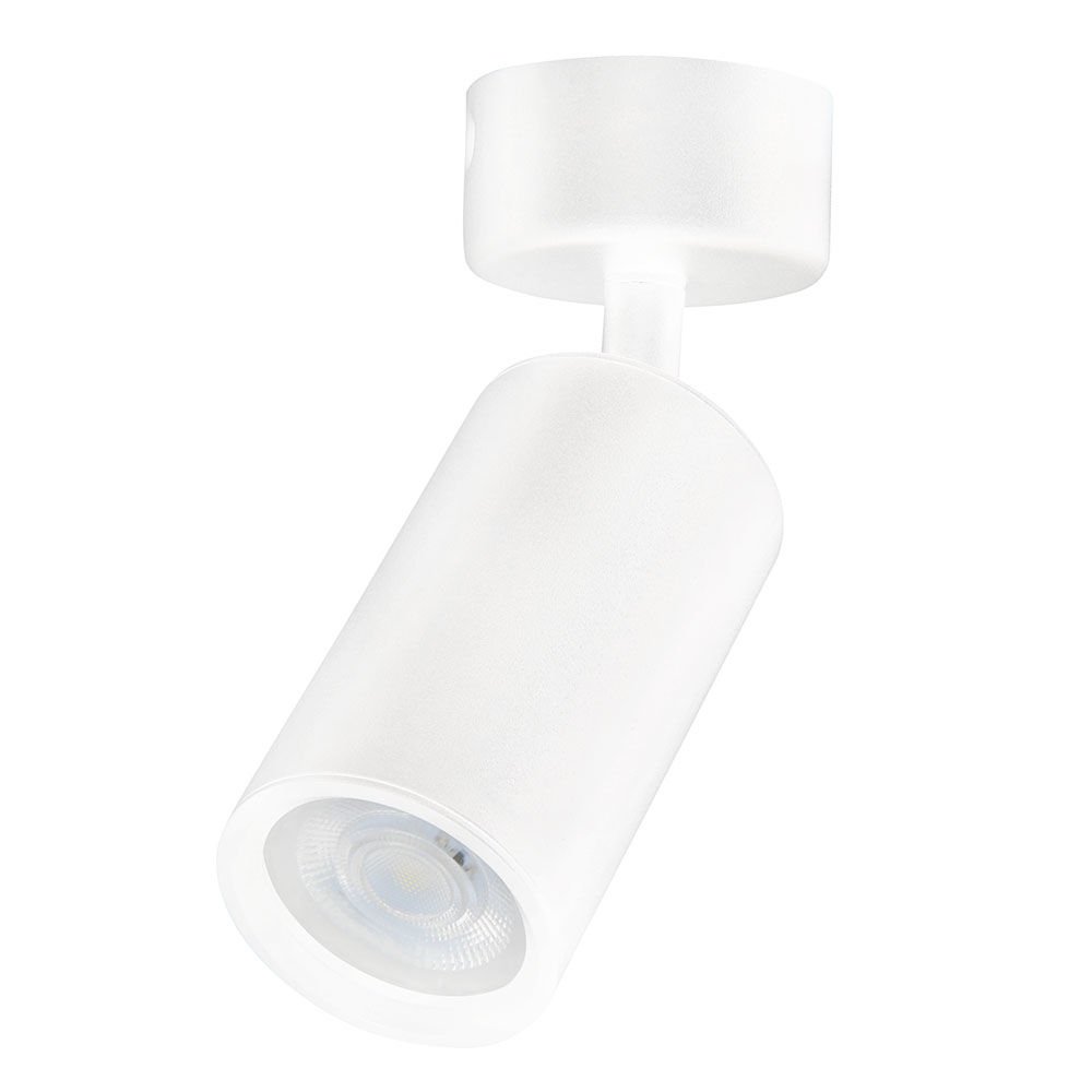 HOROZ 116-001-0001 LOZAN Beyaz Sıva Üstü Hareketli Spot Kasası