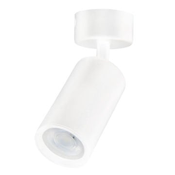 HOROZ 116-001-0001 LOZAN Beyaz Sıva Üstü Hareketli Spot Kasası