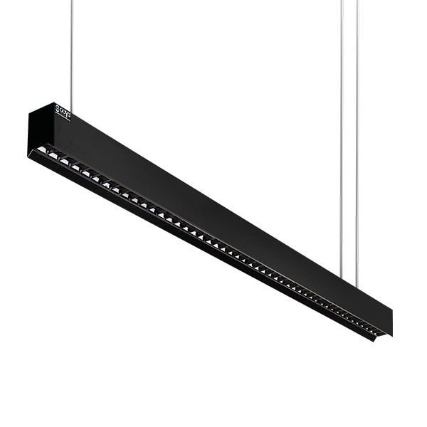 GOYA GY 8042-180 Siyah/Beyaz Kasa 120 Watt 180 cm LED Lensli Lineer Sarkıt Armatür