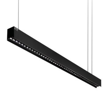 GOYA GY 8042-180 Siyah/Beyaz Kasa 120 Watt 180 cm LED Lensli Lineer Sarkıt Armatür