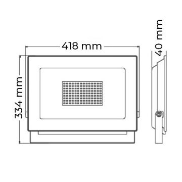 Braytron BT60-09602 200 Watt LED Projektör - Gün Işığı (3000K)
