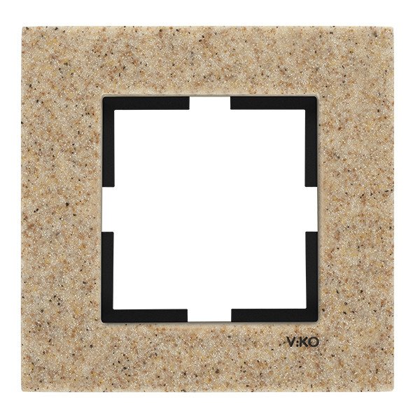 VİKO Novella 92192021 Tekli Çerçeve [Sandstone]