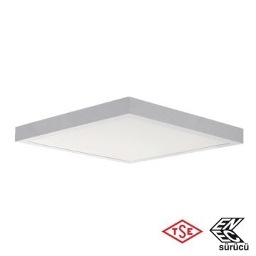 inoled 4474-03 40 Watt TSE Sertifikalı 60x60 Sıva Üstü LED Panel - Ilık Beyaz (4000K)