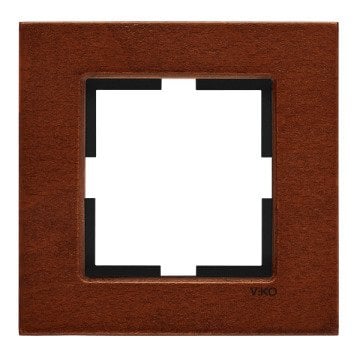 VİKO Novella 92192101 Tekli Çerçeve [Masif Ahşap Kiraz]