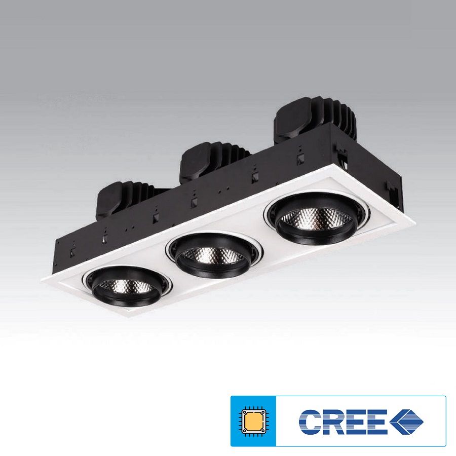 EGGE EGC-8324 3x24 Watt LED Mağaza Spotu (CREE LED) - Gün Işığı (3000K)