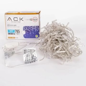 ACK AS90-00803 200 cm İç Mekan Saçak Led - Beyaz Işık (6500K)