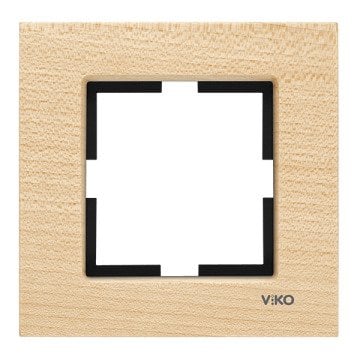 VİKO Novella 92192131 Tekli Çerçeve [Masif Ahşap Akçaağaç]