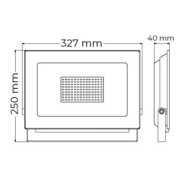 Braytron BT60-09102 100 Watt LED Projektör - Gün Işığı (3000K)