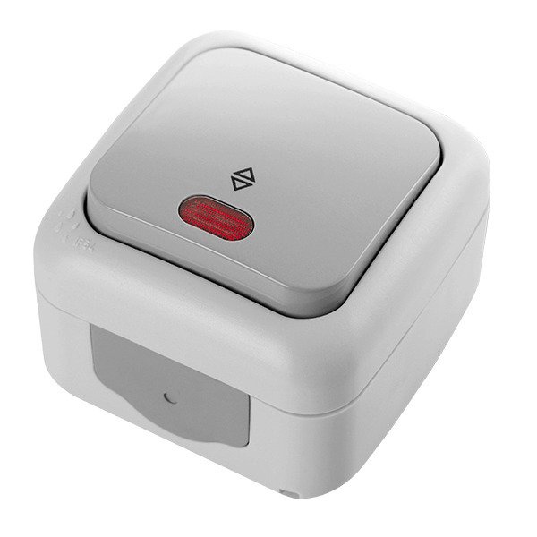 VİKO Palmiye 90555563 Işıklı Vavien [Gri]