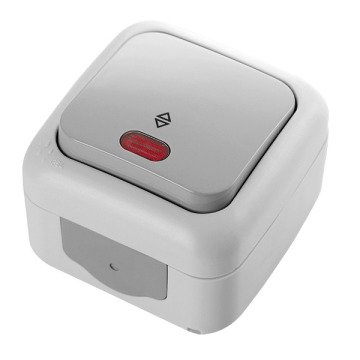 VİKO Palmiye 90555563 Işıklı Vavien [Gri]