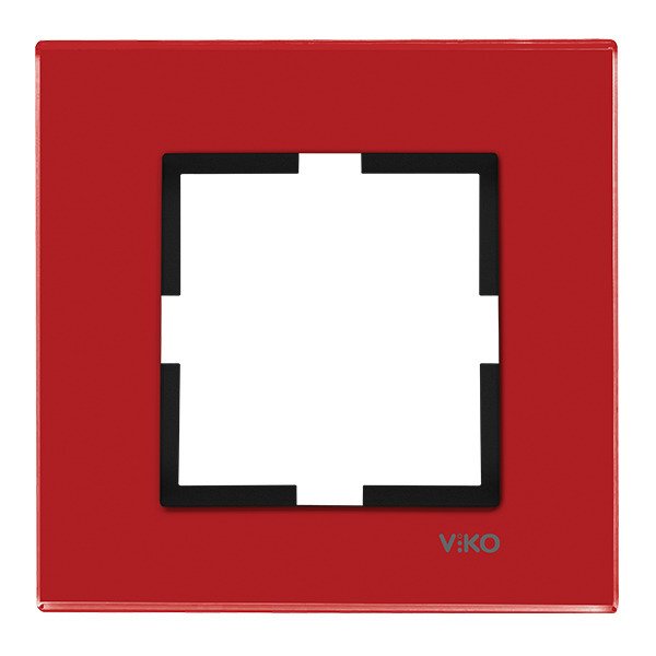 VİKO Novella 92192261 Tekli Cam Çerçeve [Bordo]