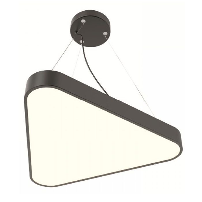 GOYA GY 8117-90 Siyah/Beyaz Kasa 109 Watt 84x84x90 cm Üçgen Lineer Sarkıt Armatür