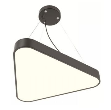 GOYA GY 8117-90 Siyah/Beyaz Kasa 109 Watt 84x84x90 cm Üçgen Lineer Sarkıt Armatür