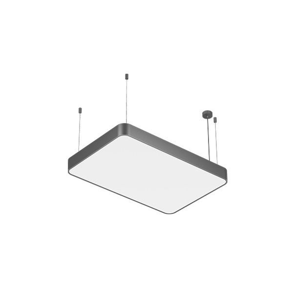GOYA GY 8119-60x90 Siyah/Beyaz Kasa 144 Watt 60x90 cm Dikdörtgen Lineer Sarkıt Armatür