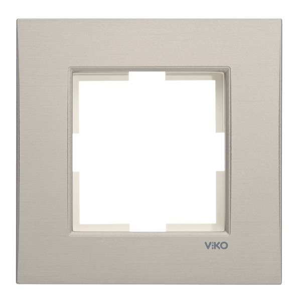 VİKO Novella 92192301 Eloxal Tekli Çerçeve [Bronz]
