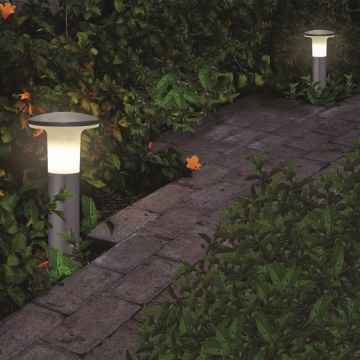 K2 GLOBAL KBA764 Siyah 42 cm Mantar Bahçe Armatürü (ABS Plastik)