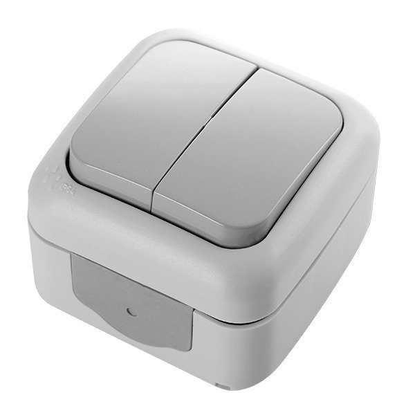 VİKO Palmiye 90555502 Komütatör [Gri]