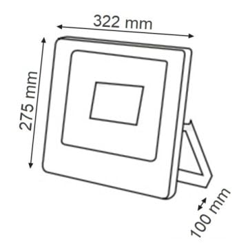 K2 GLOBAL KLF197 200 Watt LED Projektör