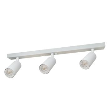 Crealight MOL069 Beyaz Sıva Üstü Hareketli Üçlü Spot (GU10 Duylu)